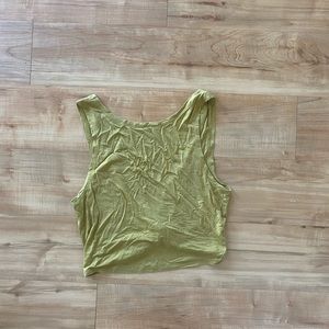 Mustard yellow Offline tank